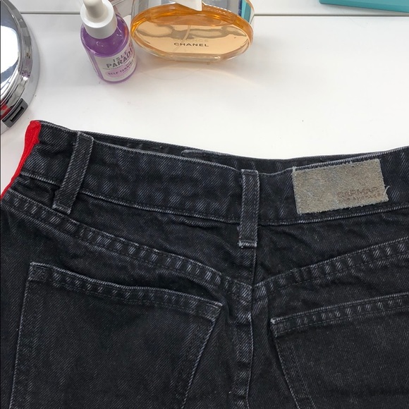 CARMAR LF RED STRIPED SKIRT - Picture 5 of 5